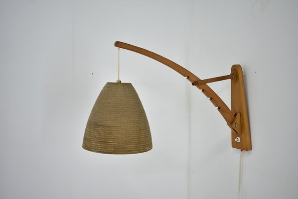 Mid-Century Wall Lamp from Pokrok Žilina, 1960s-TZ-1384746