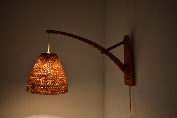 Mid-Century Wall Lamp from Pokrok Žilina, 1960s-TZ-1384746