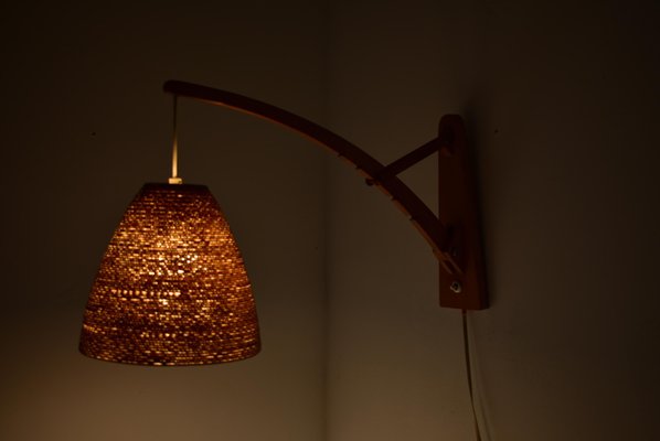 Mid-Century Wall Lamp from Pokrok Žilina, 1960s-TZ-1384746