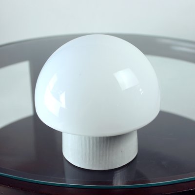 Mid-Century Wall Lamp in Ceramic and White Opaline Glass from Elektrosvit, 1960s-UL-1706515