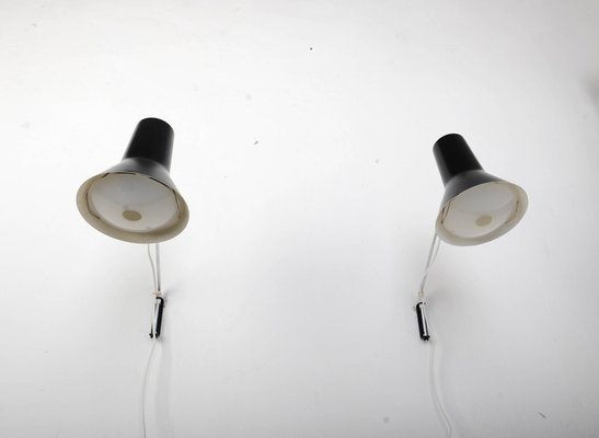 Mid-Century Wall Lamps by Josef Hurka for Napako, 1960s, Set of 2-VHD-1703965