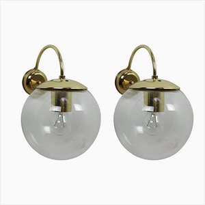 Mid-Century Wall Lamps from Kamenicky Senov, 1970s, Set of 2-TZ-1298729