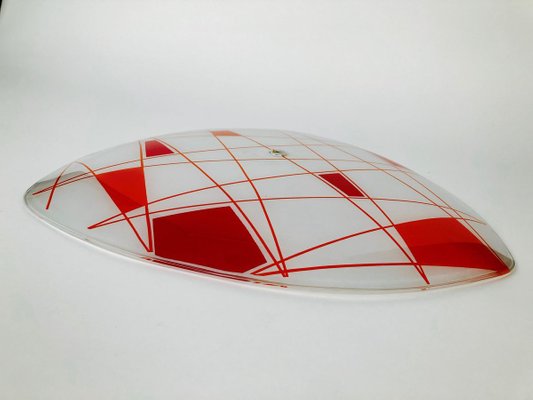 Mid-Century Wall Light with Glass Plate from Designfornication, 1956-BAF-763439