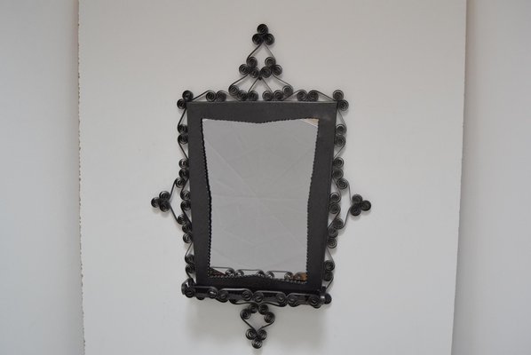 Mid-Century Wall Mirror, 1960s-TZ-1069178