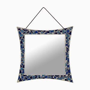 Mid-Century Wall Mirror by Siva Poggibonsi, Italy, 1950s-YUW-1346147