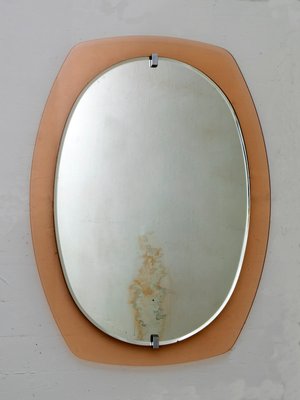 Mid-Century Wall Mirror from Veca, 1960s-FER-605620