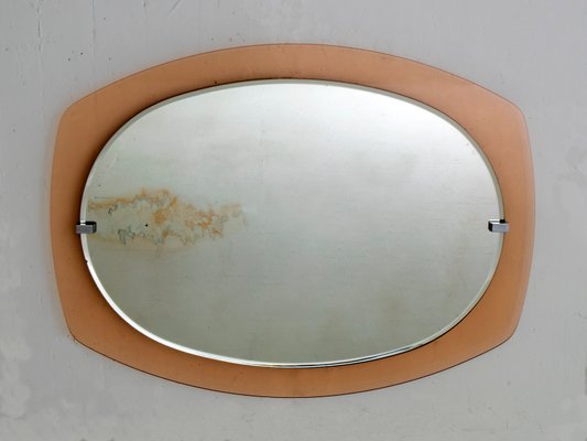 Mid-Century Wall Mirror from Veca, 1960s-FER-605620