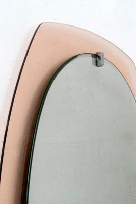 Mid-Century Wall Mirror from Veca, 1960s-FER-605620