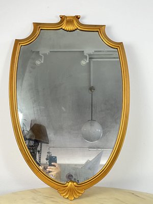 Mid-Century Wall Mirror, Italy, 1960s-YST-1786458