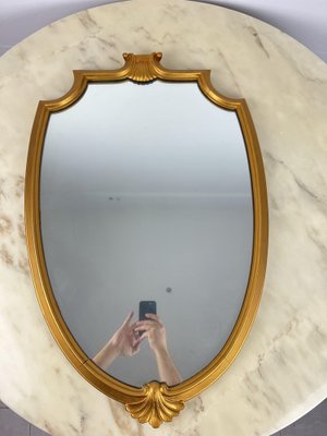 Mid-Century Wall Mirror, Italy, 1960s-YST-1786458