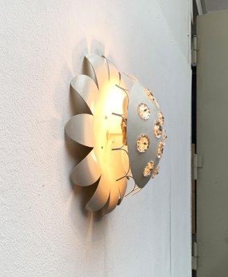 Mid-Century Wall or Ceiling Lamp with Flower Design-UAH-1245299