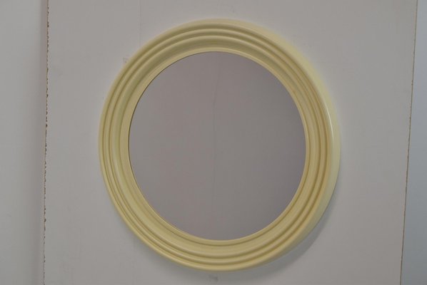 Mid-Century Wall Round Mirror, 1960s-TZ-1406751