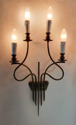 Mid-Century Wall Sconces by Guglielmo Ulrich, Set of 2-FO-1281300