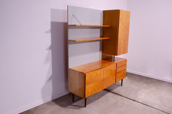 Mid-Century Wall Shelf Cabinet by Up Závody, Czechoslovakia, 1960s-HXT-1773636