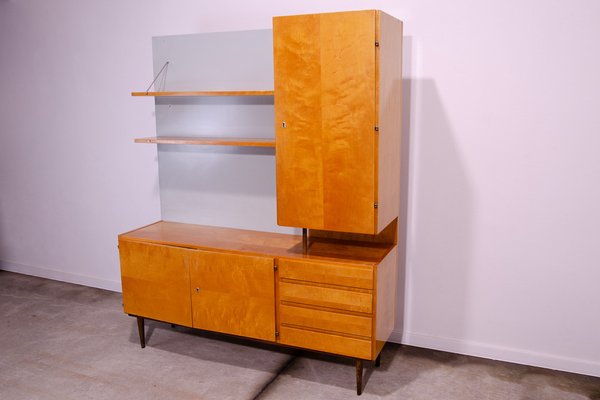 Mid-Century Wall Shelf Cabinet by Up Závody, Czechoslovakia, 1960s-HXT-1773636