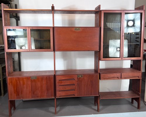 Mid-Century Wall Unit by Edmondo Parutari for Dassi, Italy, 1950s-OT-1359389