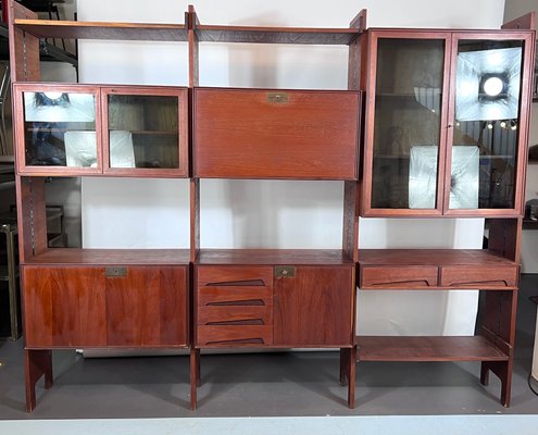 Mid-Century Wall Unit by Edmondo Parutari for Dassi, Italy, 1950s-OT-1359389