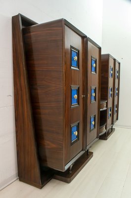 Mid-Century Walnut Bar Unit by Guglielmo Ulrich for Arredamenti Casa, 1940s-FER-623828