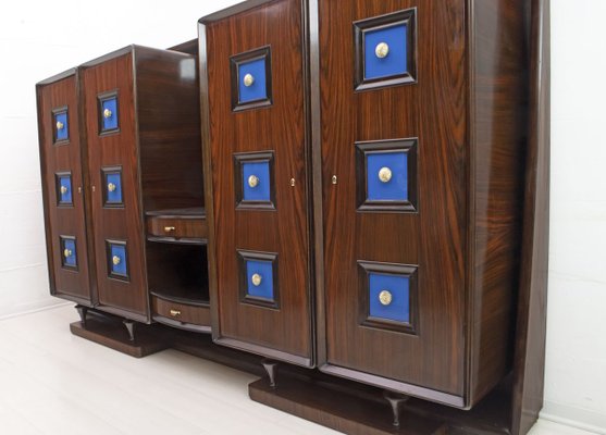 Mid-Century Walnut Bar Unit by Guglielmo Ulrich for Arredamenti Casa, 1940s-FER-623828