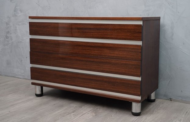 Mid-Century Walnut Dresser by Osvaldo Borsani for MIM, 1960s-UH-894229