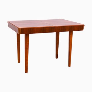 Mid-Century Walnut Folding Dining Table from Setona, Former Czechoslovakia, 1950s-HXT-1721923