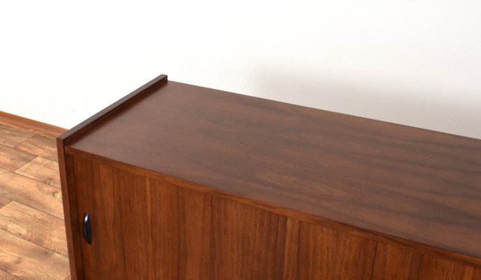 Mid-Century Walnut Sideboard by R. Hałas, 1960s.-LOT-2024367