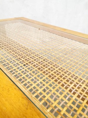 Mid-Century Webbing Coffee Table, 1950s-BW-778415