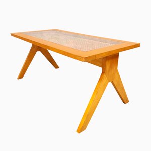 Mid-Century Webbing Coffee Table, 1950s-BW-778415