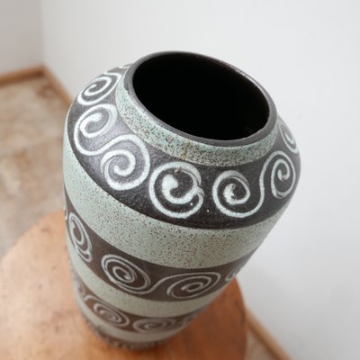 Mid-Century West German Green Ceramic Vase-JRP-1757050