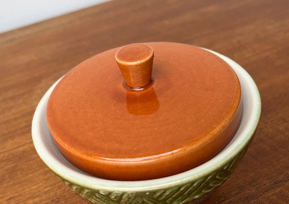 Mid-Century West German Pottery WGP Jar Bowl with Lid from Dümler & Breiden, 1960s-UAH-1721018