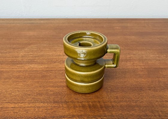 Mid-Century WGP West German Pottery Candle Holder by Cari Zalloni for Steuler, 1960s-UAH-1720989