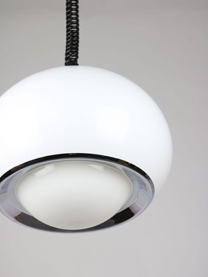 Mid-Century White Bud Pendant Lamp by Studio 6G for Guzzini, 1980s-HGJ-724901