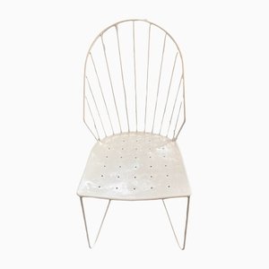 Mid-Century White Chair by Jowladar & v. Mödlhammer for Sonett, 1950s-SEI-1338410