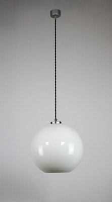 Mid-Century White Glass Pendant Lamp-HGJ-1187975