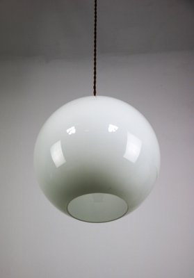 Mid-Century White Glass Pendant Lamp-HGJ-1187975