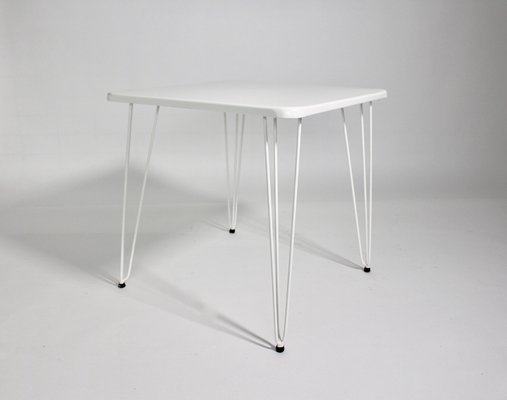 Mid-Century White Metal Garden Table by J.O.Wladar & V. Mödlhammer for Sonett, 1950s-NB-724288