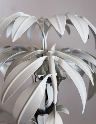 Mid-Century White Palm Tree Table Lamp by Hans Kögl, 1970s-VNE-966149