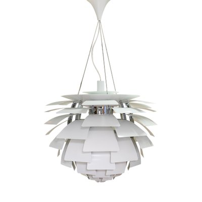 Mid-Century White PH Artichoke Ceiling Lamp by Poul Henningsen for Louis Poulsen-TJQ-744321