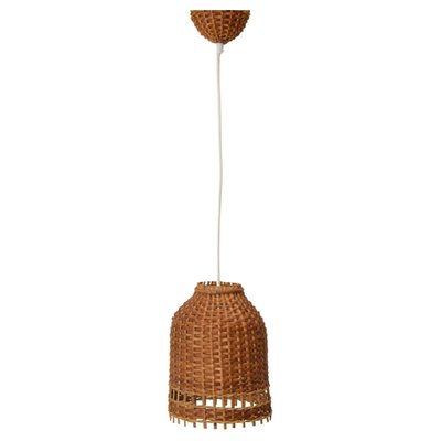 Mid-Century Wicker Pendant Lamp from Uluv, 1960s-TZ-1323210