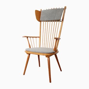 Mid-Century Wingback Armchair by Albert Haberer for Fleiner-FUP-1336003