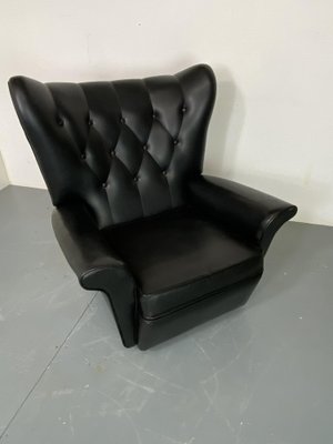 Mid-Century Wingback Easy Chair, 1960s-DE-1794464