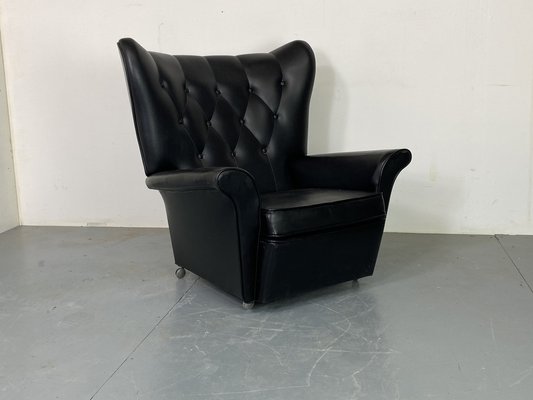 Mid-Century Wingback Easy Chair, 1960s-DE-1794464