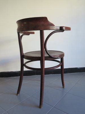 Mid-Century Wooden Bistro Chair, 1950s-GGK-1804582