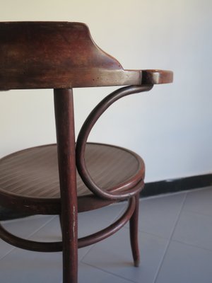 Mid-Century Wooden Bistro Chair, 1950s-GGK-1804582