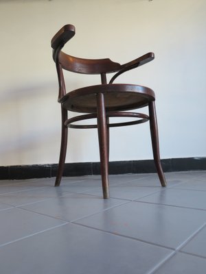 Mid-Century Wooden Bistro Chair, 1950s-GGK-1804582