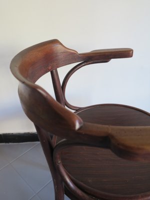 Mid-Century Wooden Bistro Chair, 1950s-GGK-1804582