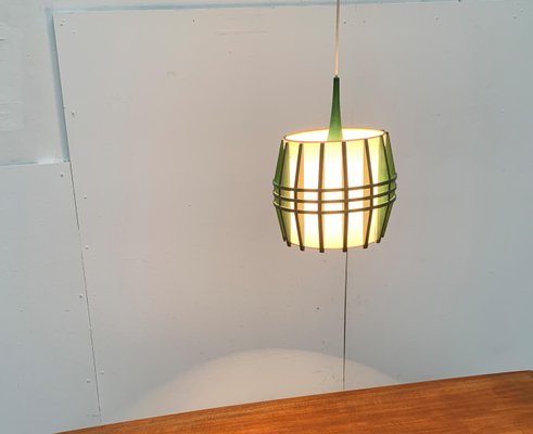 Mid-Century Wooden Cocoon Pendant-UAH-1015719