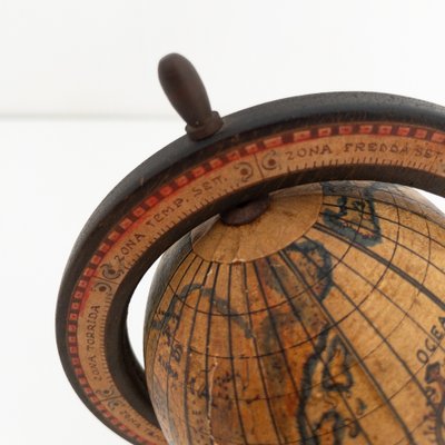 Mid-Century Wooden Globe, 1960s-UPW-1736325