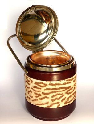 Mid-Century Wooden Ice Bucket from Macabo, 1950s-KGD-704068