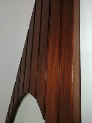 Mid-Century Wooden Mirror, Italy-HNE-1166291